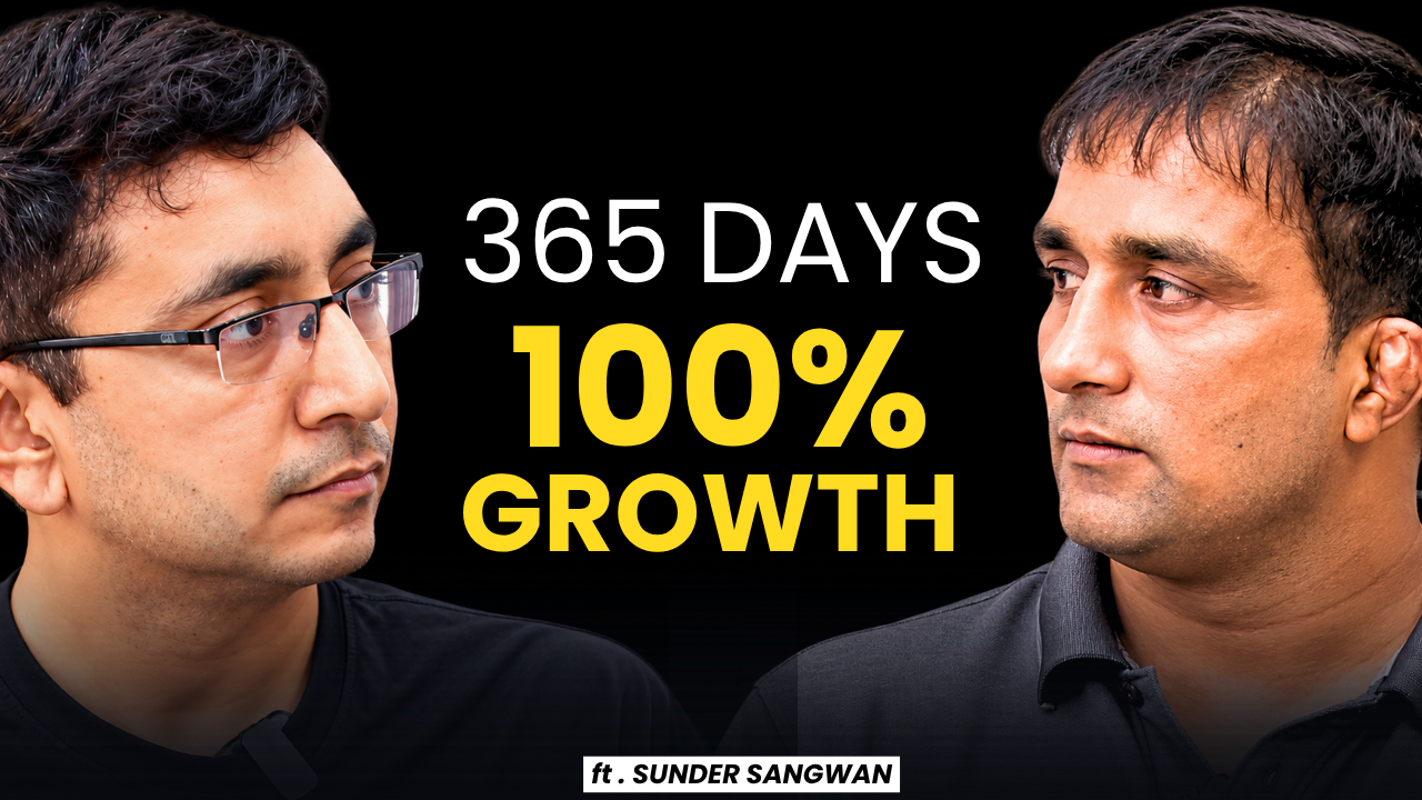 Do This For 365 Days to Grow On Social Media | SUNDER SANGWAN